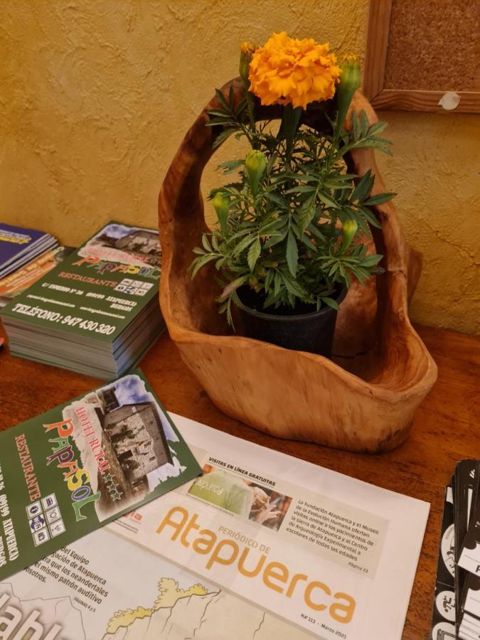 Restaurante Hotel Rural Papasol Atapuerca Εξωτερικό φωτογραφία